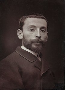 Album Artistique et Biographique, 6ème année, Salon 1885; portrait du peintre français Alexandre Bloch (1862-1906)