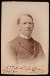 Portrait de Thomas Spencer Childs 1825-1914, avant 1893 - Charles Milton Bell