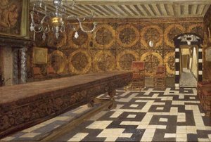 Une Salle au Musée Plantin, Anvers - Charles Napier Hemy