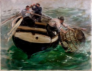 Remontée des Casiers à Homards