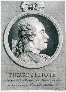 Pierre Jéliote (1713-97) gravé par Augustin de Saint-Aubin (1736-1807) 1771