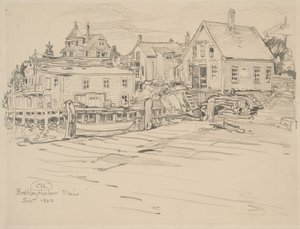 Boothbay Harbor, Maine, 1923 - Charles P. Reiffel