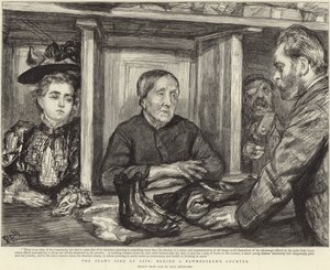 Derrière le comptoir d