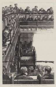 La galerie des reporters de la Chambre des communes - Charles Paul Renouard
