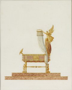 Conception du berceau pour Sa Majesté le Roi de Rome, 1811