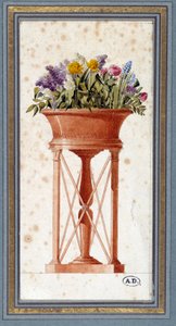 Projet pour un jardin en acajou par Charles Percier