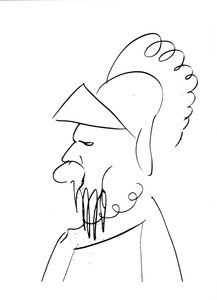 Homme avec un casque - Charles Pierre Baudelaire