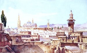Vue de Damas - Charles Pierron