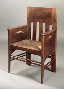 Fauteuil en chêne, c.1897