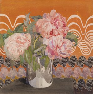 Pivoines, vers 1920 - Charles Rennie Mackintosh