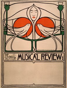 Revue musicale écossaise - Charles Rennie Mackintosh