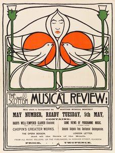 Revue musicale écossaise - Charles Rennie Mackintosh