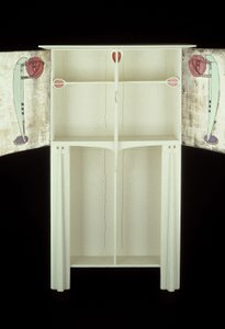 Cabinet blanc conçu pour Mme Rowat, 1902