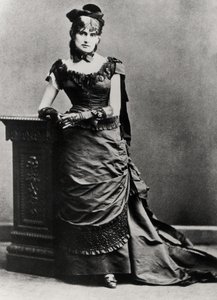 Berthe Morisot (1841-95) (photo en noir et blanc)