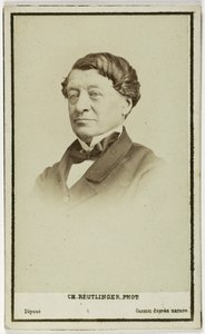 Portrait de Laborde Léon, diplomate, archéologue et conservateur au Louvre, vers 1860-90