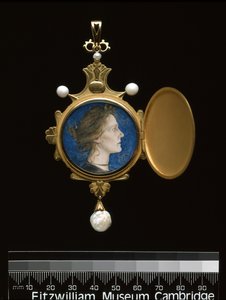 Pendentif : Miss Edith Emma Cooper (1862-1913) 1901