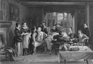 Falstaff et ses amis, gravé par William Greatbach
