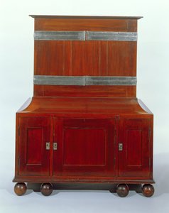 Cabinet - vue arrière, 1898 - Charles Robert Ashbee