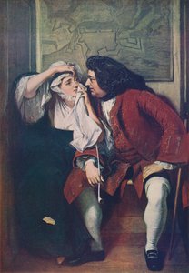 Une scène de Tristram Shandy, Oncle Toby et la veuve Wadman