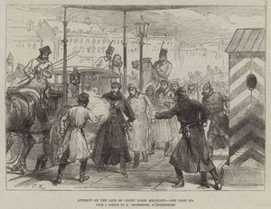 Attentat contre la vie du comte Loris Melikoff - Sir John Charles Robinson