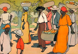 Aller au marché, 1912