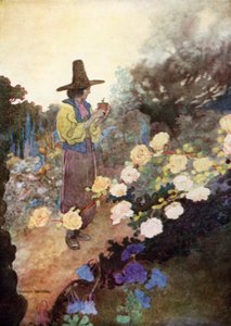 Hans dans son jardin - Charles Robinson