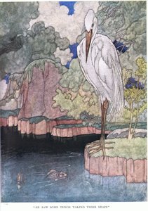 Il vit des tanches faire leurs sauts - Charles Robinson