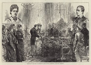 Mariage du Comte de Rosebery avec Mlle Hannah Rothschild, la cérémonie civile - Sir John Charles Robinson