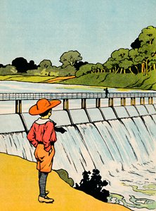 Le barrage, 1912 - Charles Robinson