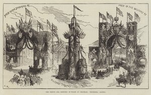 Le Prince et la Princesse de Galles à Chatham, Arches Triomphales