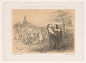 Leonoor en désespoir - Charles Rochussen