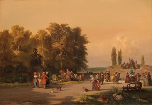 Parc dans les environs de Paris
