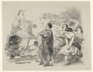 Scène du ballet Astaroth