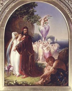 Prospero et Miranda - Charles Rolt