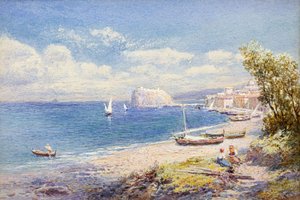 Baie de Naples - Charles Rowbotham