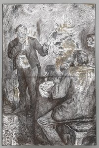 Interdiction de fumer - Charles Samuel Keene