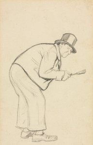Étude pour Un Misogyne - Charles Samuel Keene