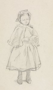 Étude pour une petite fille