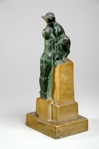 Maquette pour un Groupe de Fontaine de Jardin avec Nymphes et Satyres