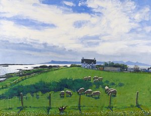 Bunacaimbe, 2012 (huile sur toile) - Charles Simpson