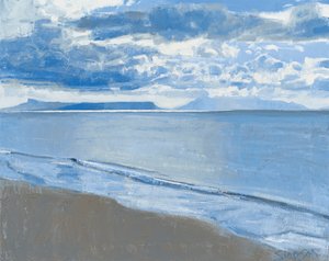 Changing Light, 2014 (huile sur toile) - Charles Simpson