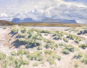Dunes, Achnahaird, 2017 (huile sur toile)