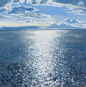 Soirée Eigg et Rhum, 2014 (huile sur toile)