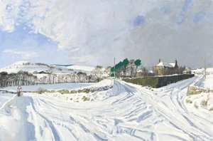 Newhall, 2011 (huile sur toile) - Charles Simpson