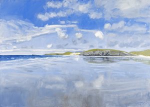 Nord-ouest (Balnakeil), 2011 (huile sur toile) - Charles Simpson