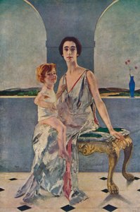 La comtesse de Rocksavage et son fils, 1922 1935 - Charles Sims