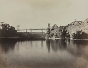 Buttes Chaumont, Paris, vers 1860