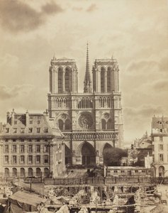 Notre-Dame de Paris, début des années 1860