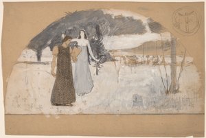 Études pour lunettes - Charles Sprague Pearce