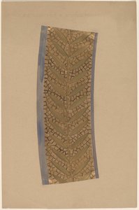 Étude pour un dessin de bordure